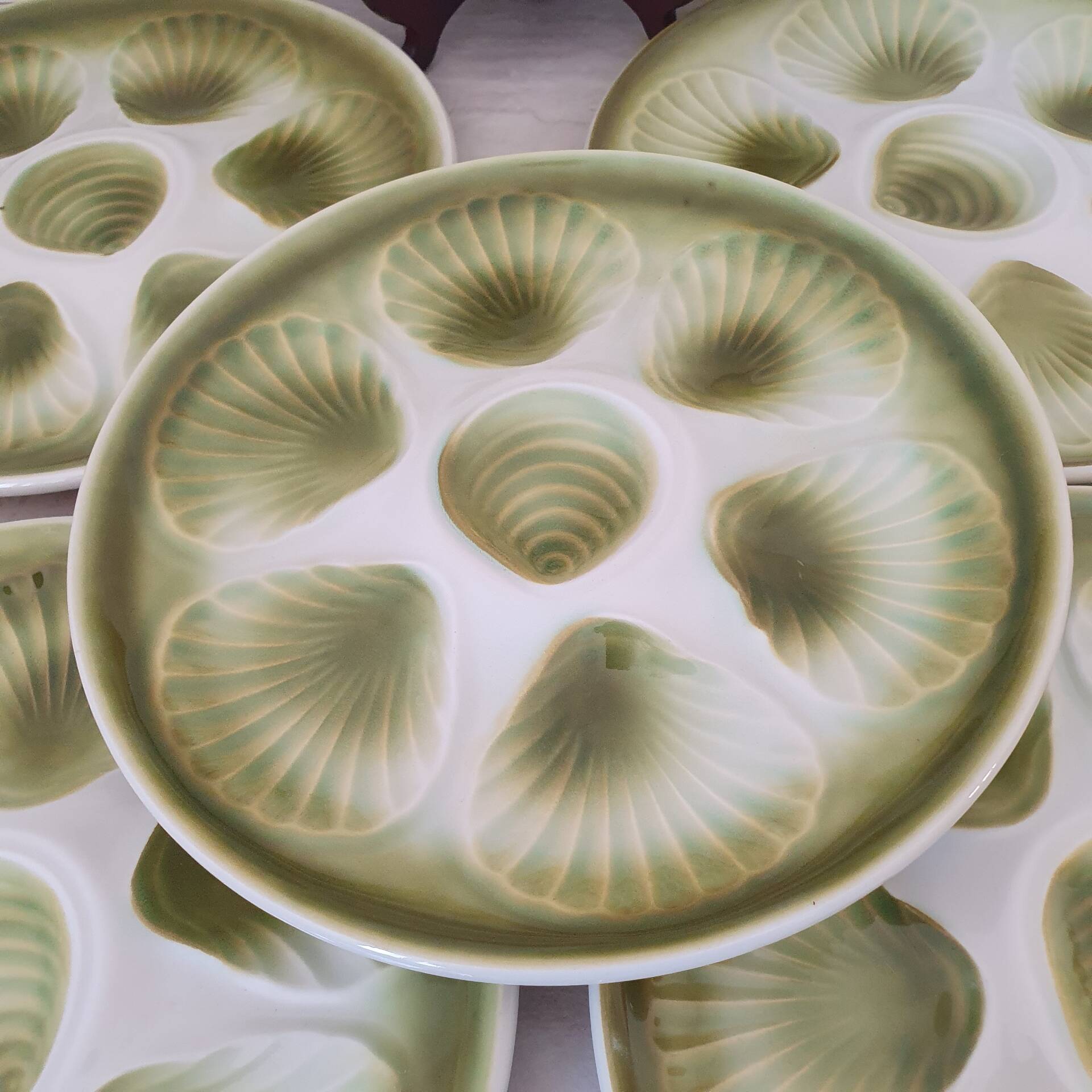 Shell plates Moulin des Loups Orchies