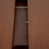 Round vintage extendable dining table from Mcintosh