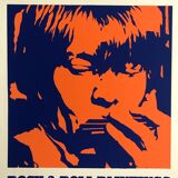 Original silkscreen poster by Robert Stanley, Brian Jones, 1965