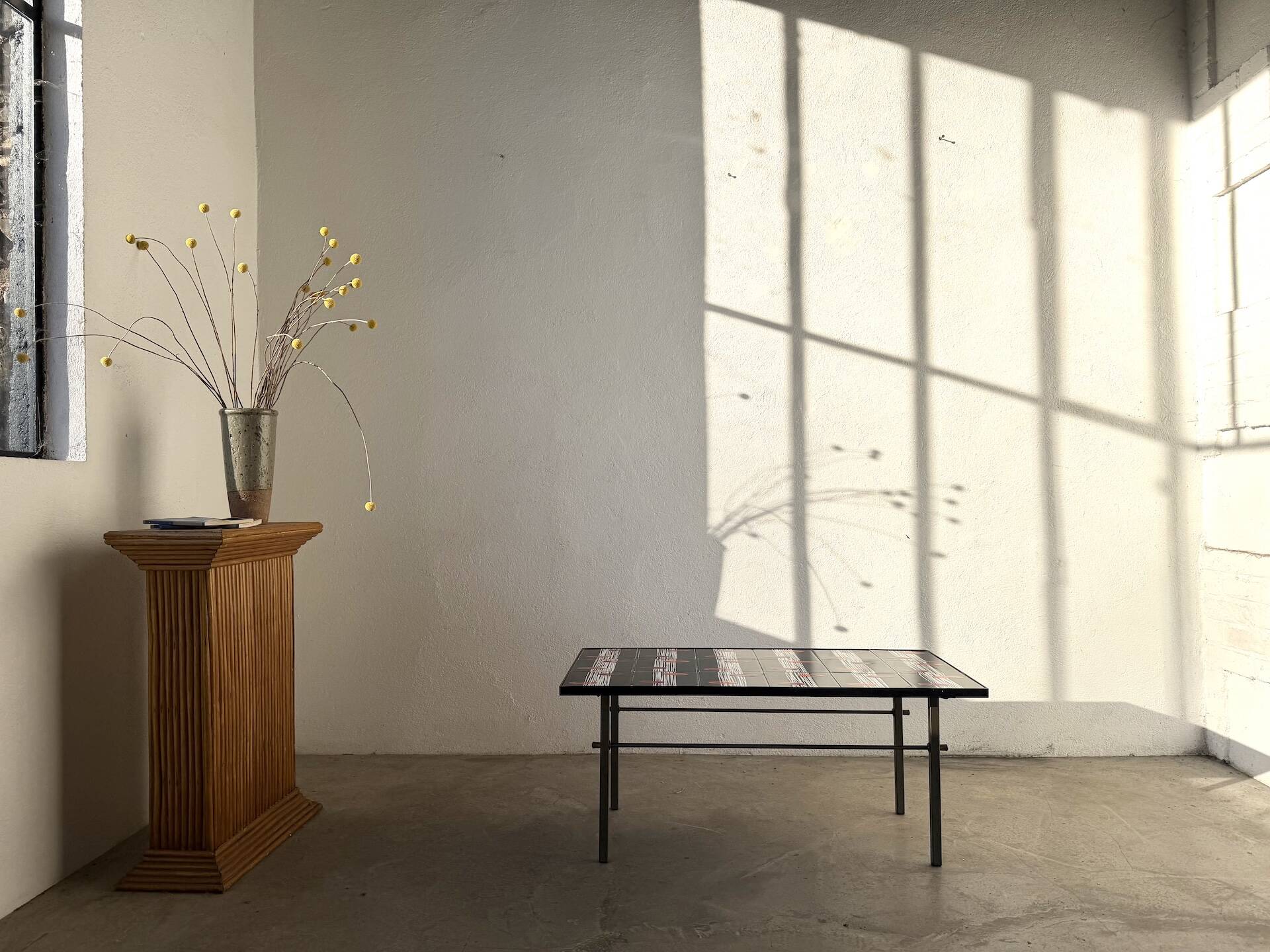 Glazed ceramic coffee table, Robert & Jean Cloutier ZG2, 1970s