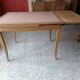 Table avec rallonges intégrées rénovée
