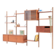 4-Bay Wall Unit by P. Cadovius