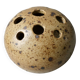 Flower vase, flower spike in pyrite sandstone