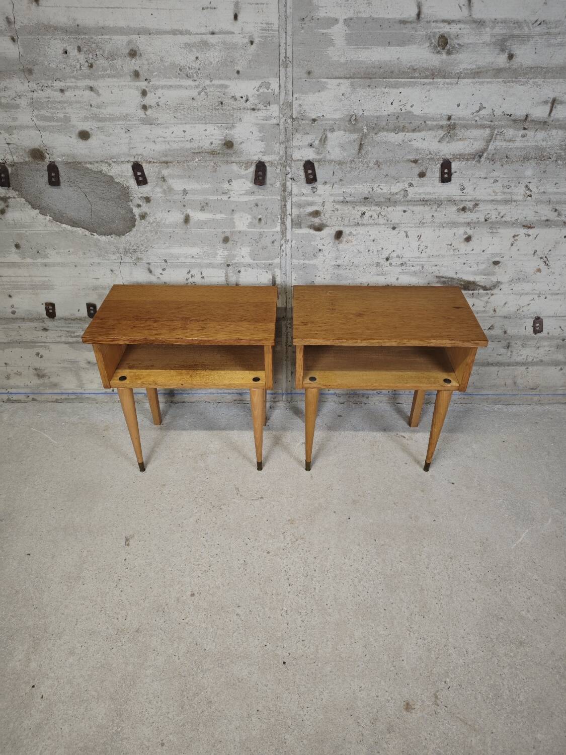 Paire de chevet vintage