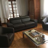 Leather lounge