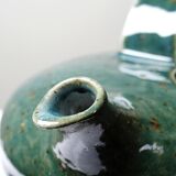 Glazed stoneware jug/pourer/watering can, vintage La Borne craftsmanship.