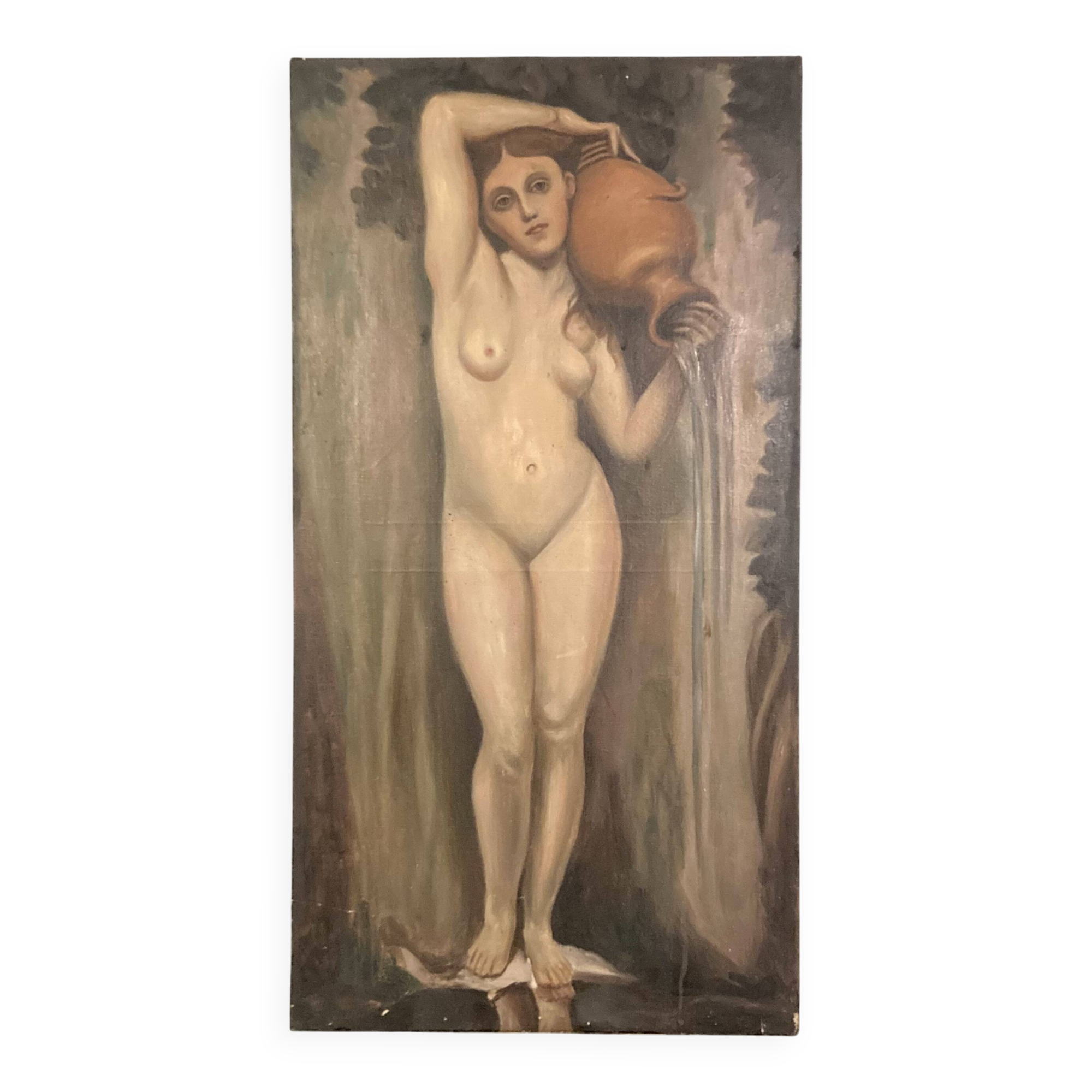 Oil on canvas, early 20th century