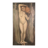 Oil on canvas, early 20th century