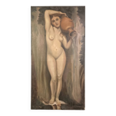 Oil on canvas, early 20th century
