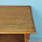 Rattan shelf