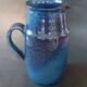 Blue stoneware jug La Combe du Lac Lamoura