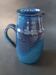 Blue stoneware jug La Combe du Lac Lamoura