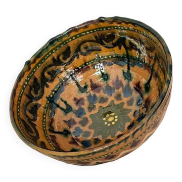 Handmade terracotta bowl