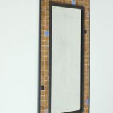 Cast iron and mosaic tiles mirror, 1960s.