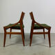 Set of 4 teak dining chairs by Vestervig Eriksen Denmark 1960
