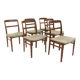 Set of 6 teak chairs, Ib Kofod Larsen, Denmark, 1960.