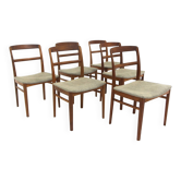 Set de 6 chaises en teck, Ib Kofod Larsen, Danemark, 1960