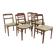 Set of 6 teak chairs, Ib Kofod Larsen, Denmark, 1960.