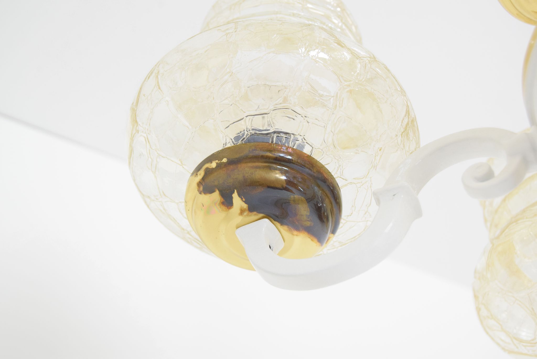 Mid-century Chandelier,Czechoslovakia,1970's.