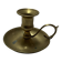 Brass hand candle holder