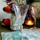 5 verres à vin rouge en cristal Saint Louis