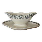 Ancienne saucière terre de fer Choisy le roi