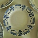 Set of 6 Moulin des Loups Colonial Model Plates