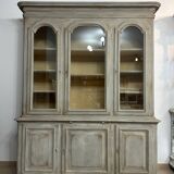 Double-body bookcase