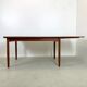 Large Danish extendable dining table in Teak, 1960