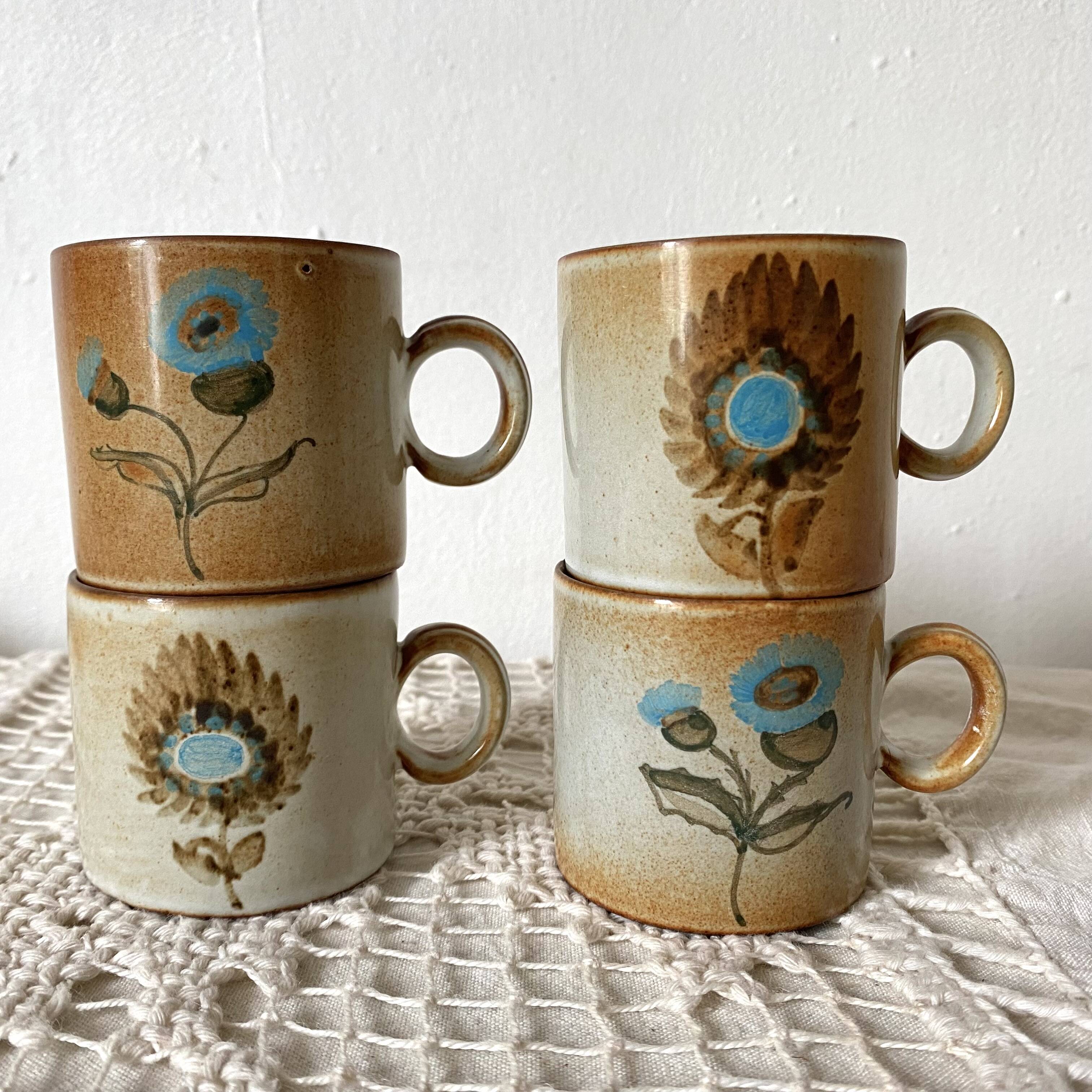 Marsh stoneware coffee cups