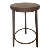 Vintage industrial tripod stool