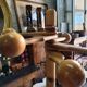 Porte manteau 1960 moderniste vintage en sapin 7 b