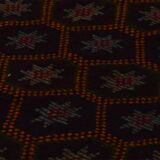 Tapis kilim de zone, kilim turc noué à la main en laine vintage, tapis de 275 cmx 106 cm
