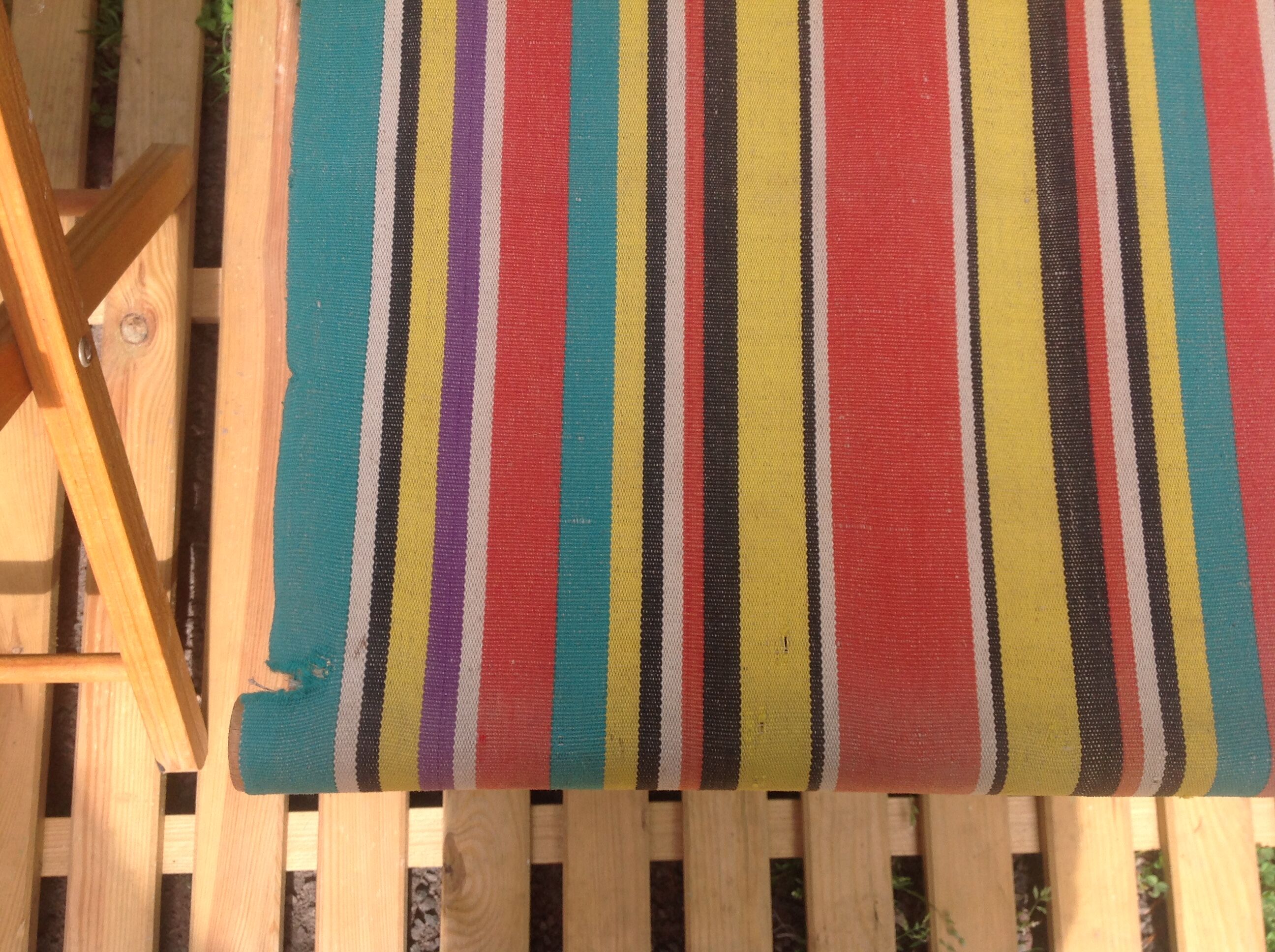 Duo of folding chairs