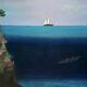 Figurative Blue Painting