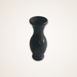 Vase en argile noire