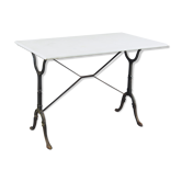 Garden table marble top XXth