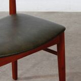 Vintage Teak Stuhl Danish Mid Century Kjærnulf Design 60er