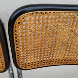Set of 4 Marcel Breuer cesca black b32 chairs