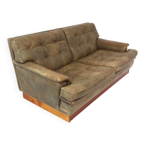 Canapé scandinave 3 places ''Mexico'' Arne Norell, Suède, 1960