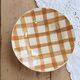Vintage deep plate Moulin des Loups model Brown Tablecloth