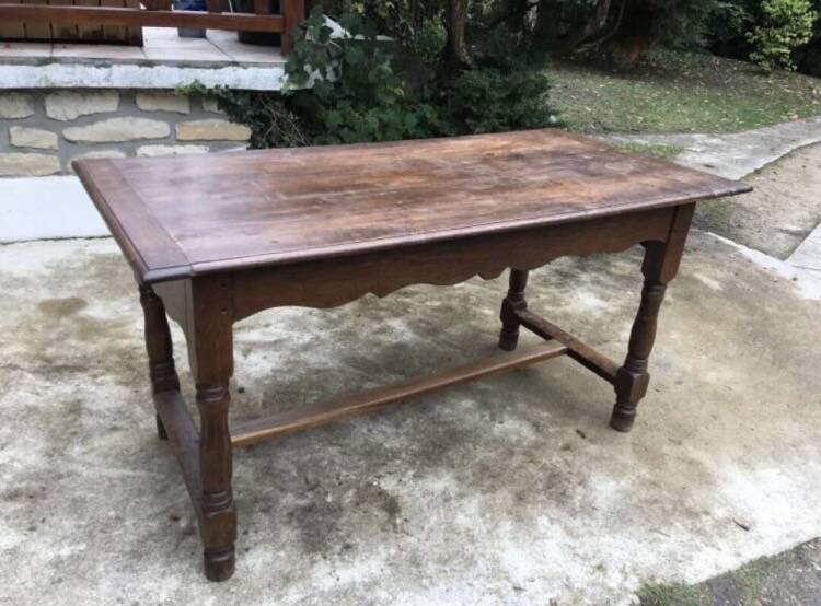 Old farmhouse table