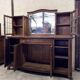 Art Nouveau walnut buffet