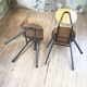 Paire de chaises vintage
