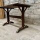 Thonet bar bar troquet bistro table in curved wood and brass 1930