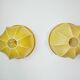 PAIR OF XL "COCOON" WALL LIGHTS, RESIN AND PINE, ITALY, 1970