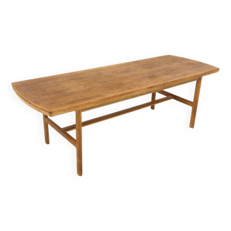 Scandinavian oak coffee table, Sweden, 1960