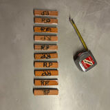 Set of 10 knife rests by Robert Picault