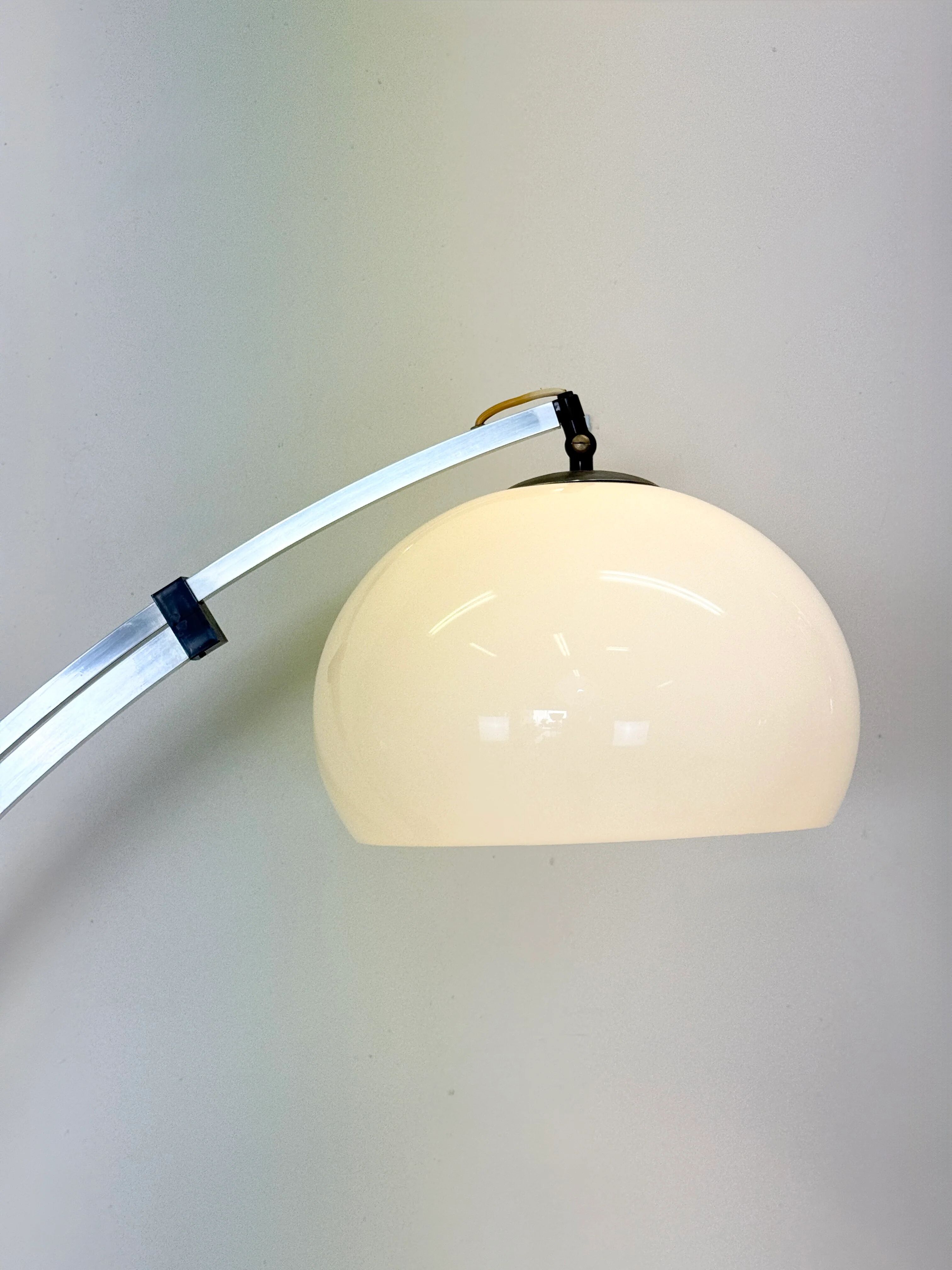 Telescopic "arc" floor lamp — Guzzini, Italy, 1970s
