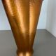 Original Metal Copper Brutalist Hollywood Regency Umbrella Stand Germany, 1970s